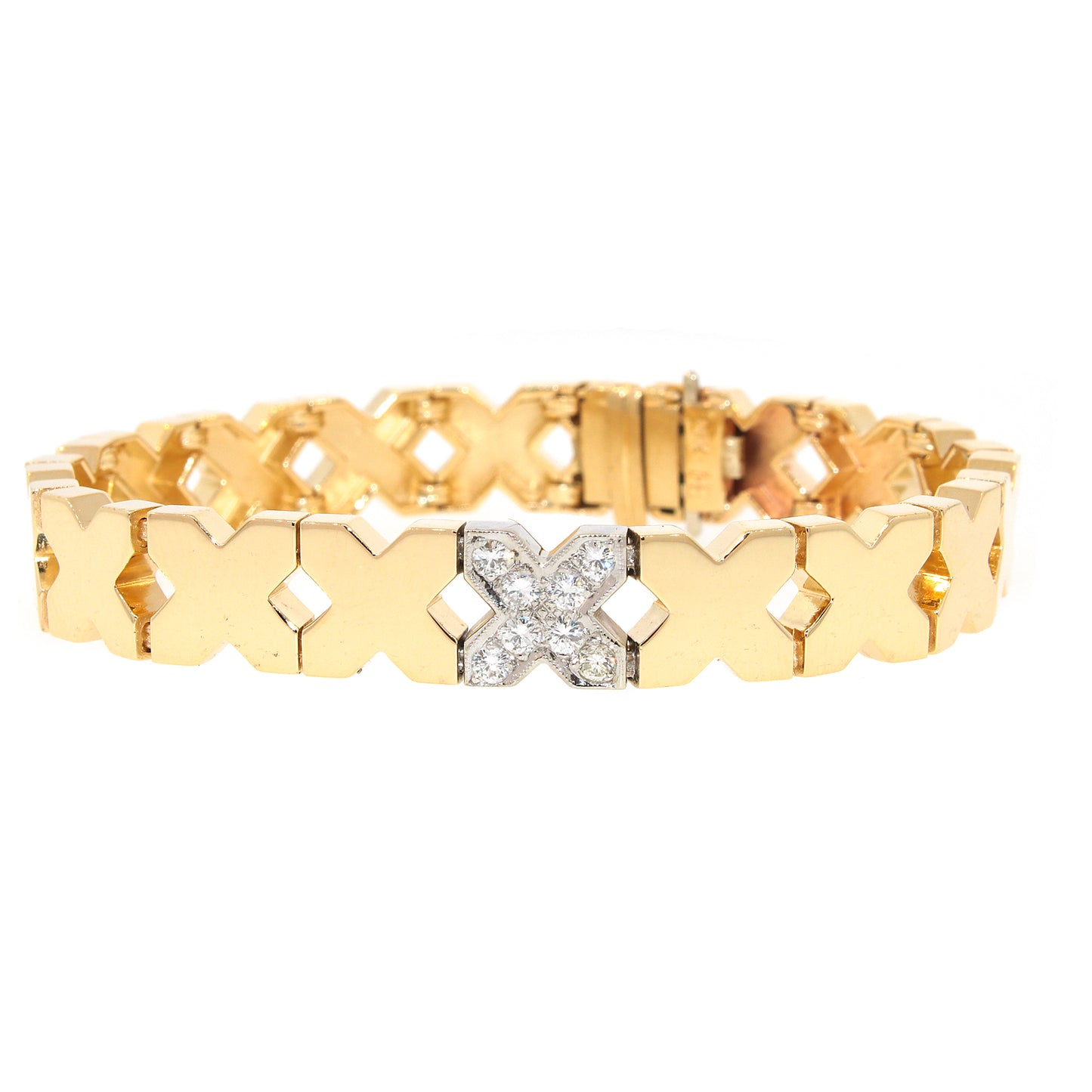 Load image into Gallery viewer, X means Kisses Diamond Bracelet
