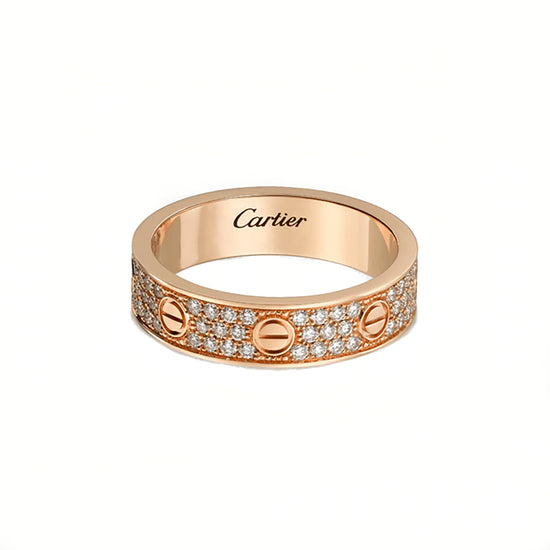 Cartier Love Diamond Wedding Band