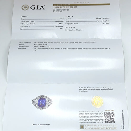 GIA Certificate