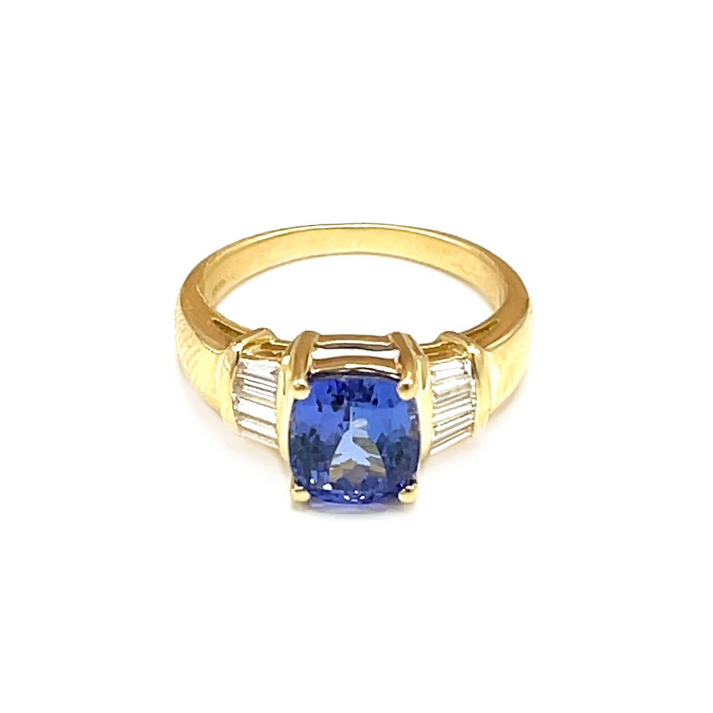 Brilliant Sapphire and Diamond Ring