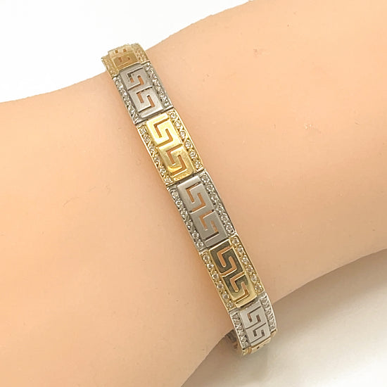 Load image into Gallery viewer, Two Tone Diamond Bracelet
