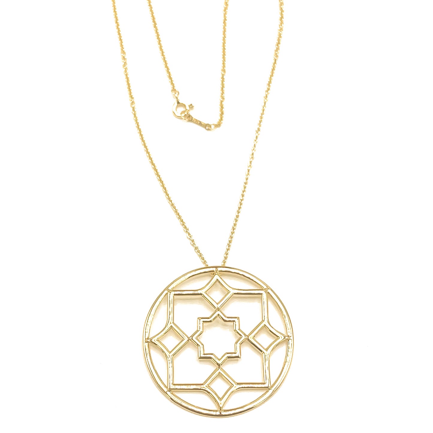 Load image into Gallery viewer, Tiffany and Co. Zellige Medallion Pendant Necklace
