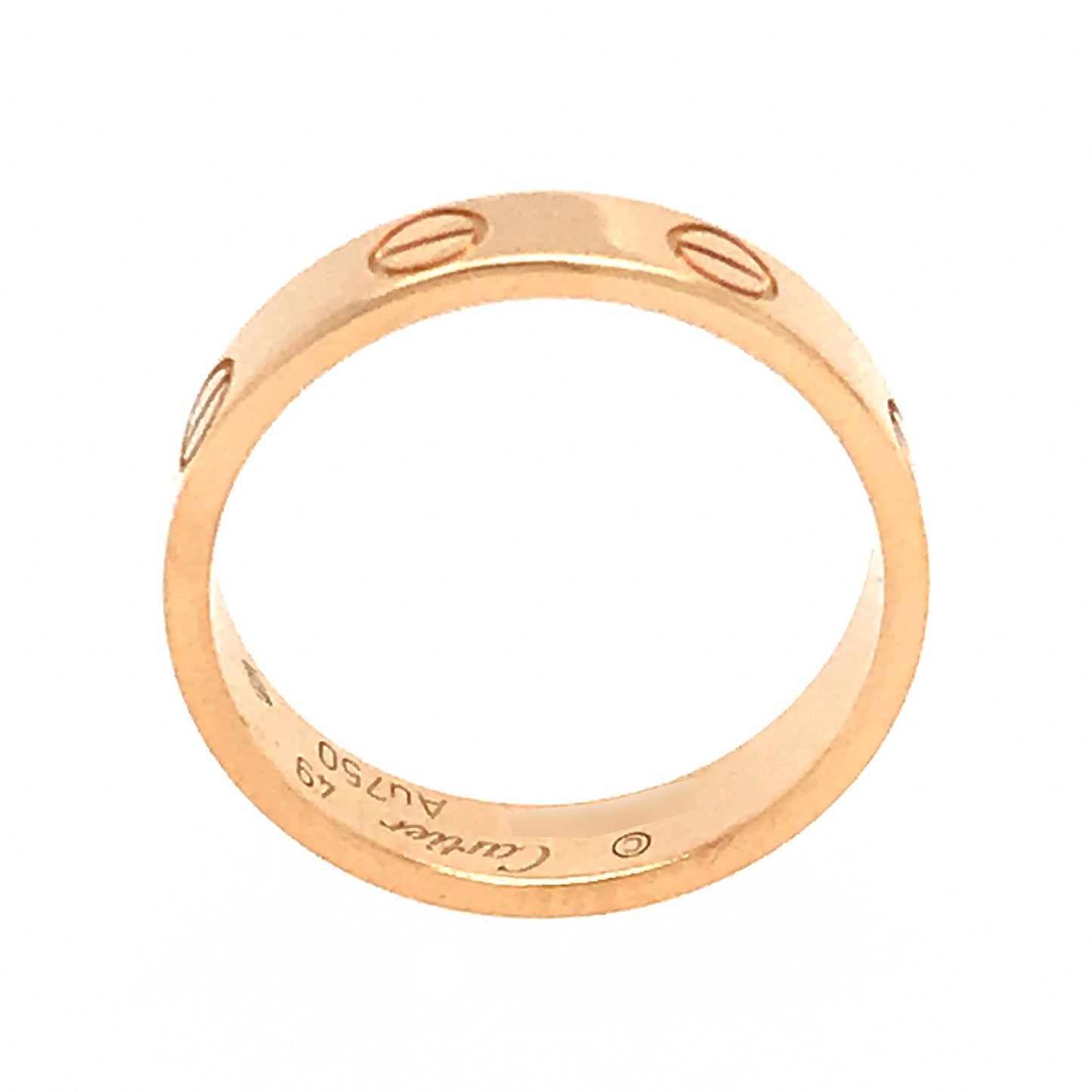 Load image into Gallery viewer, Cartier Love Wedding Band Ring Size EU 49
