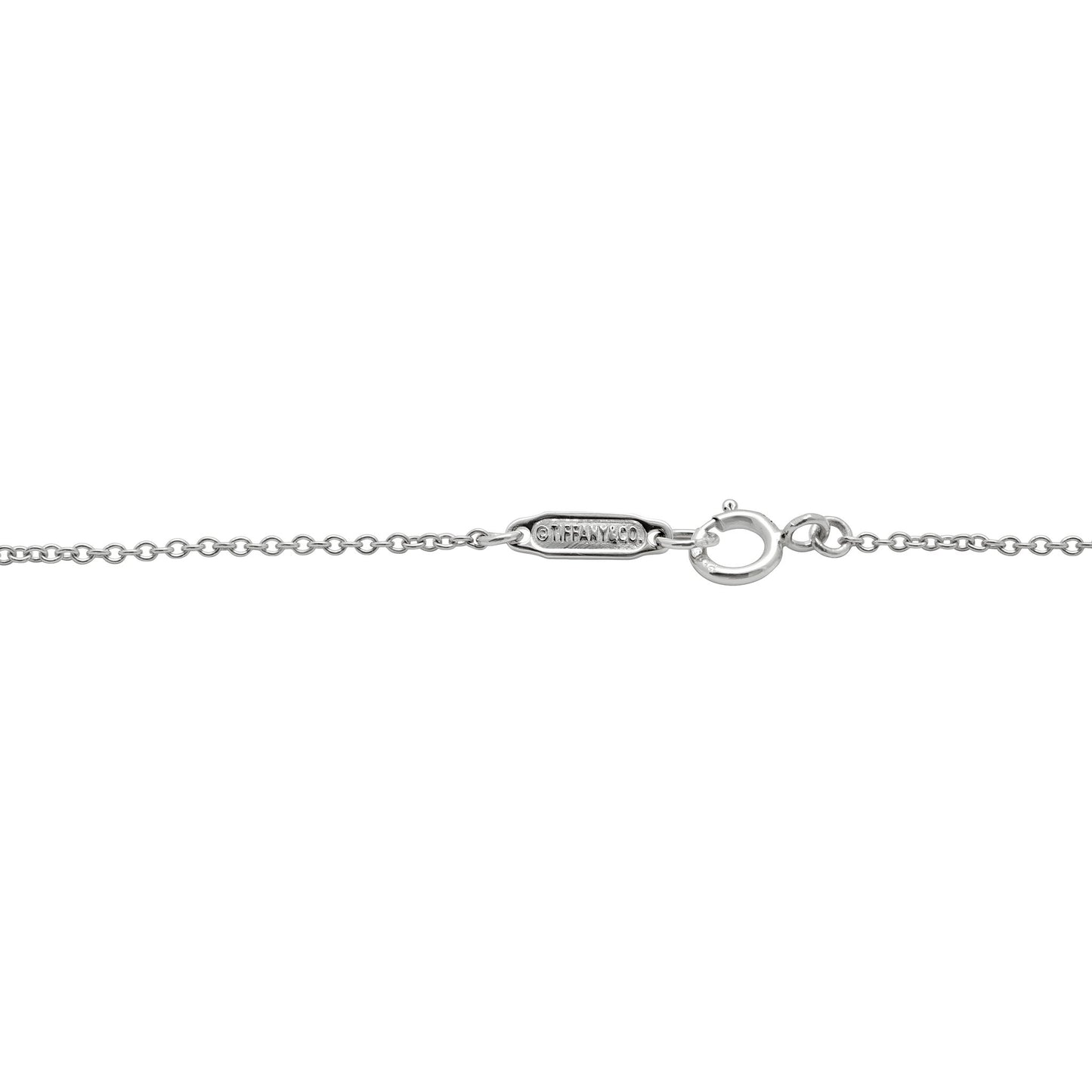 Tiffany & Co Open Heart Silvery Silver ref.945344 - Joli Closet