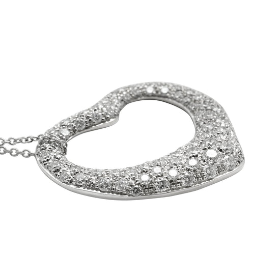 Load image into Gallery viewer, Pre-Owned Tiffany &amp;amp; Co. by Elsa Peretti - Open Heart Necklace
