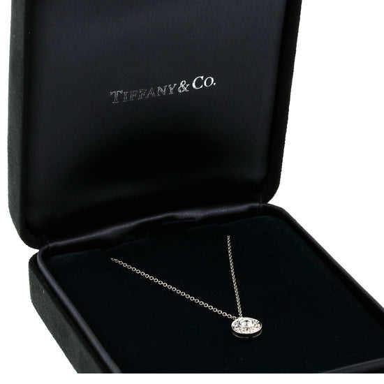 Tiffany and Co. Circlet Diamond Pendant Necklace