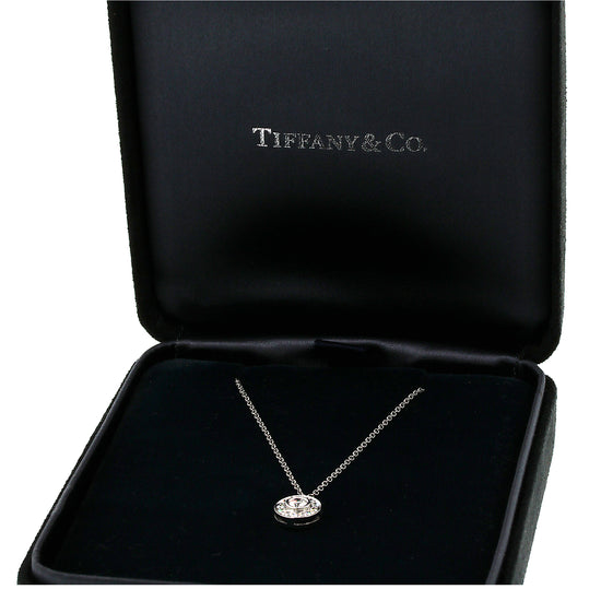 Tiffany and Co. Circlet Diamond Pendant Necklace