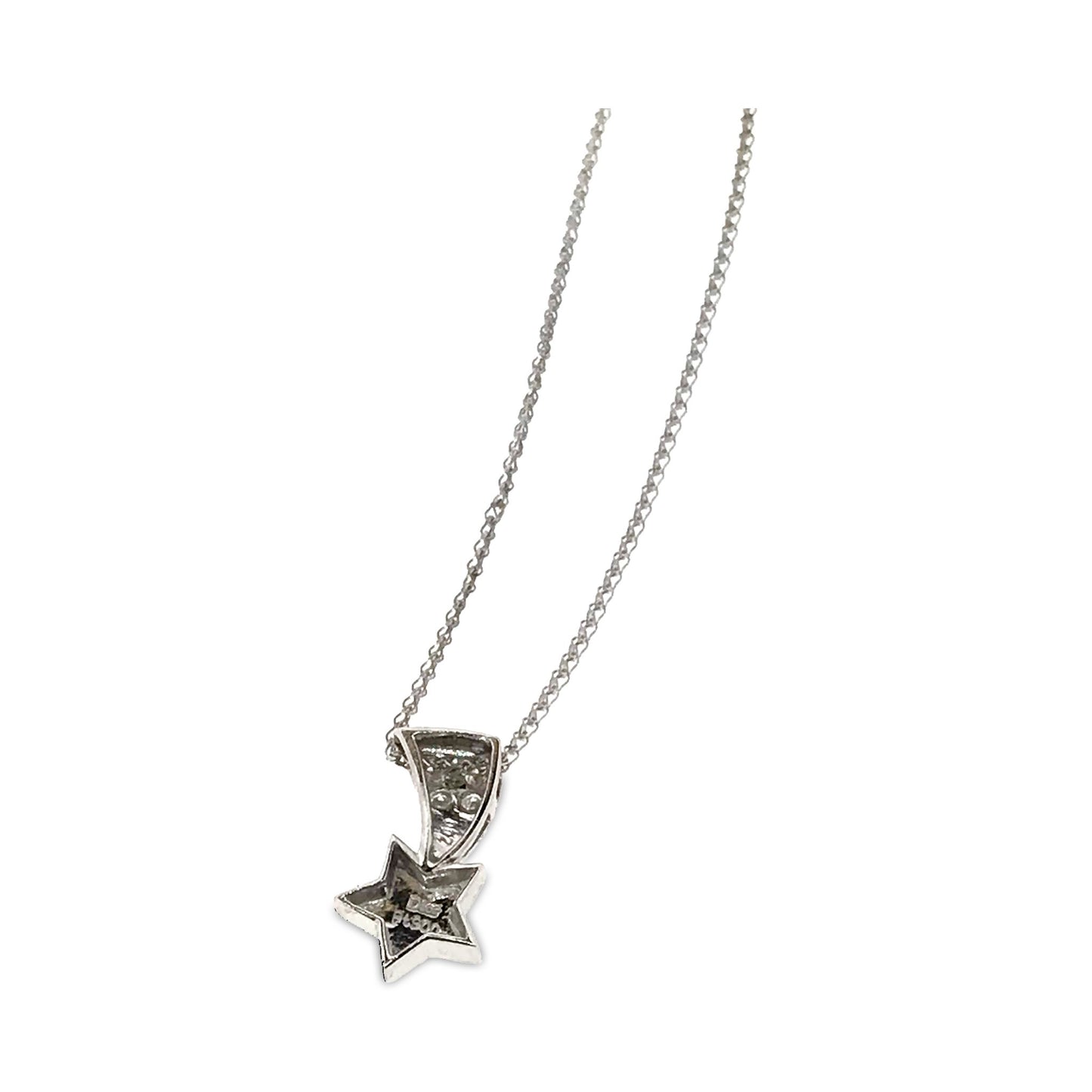 Kijkgat Steen nood Dior Platinum Diamond Star Necklace – FabOn5th.com