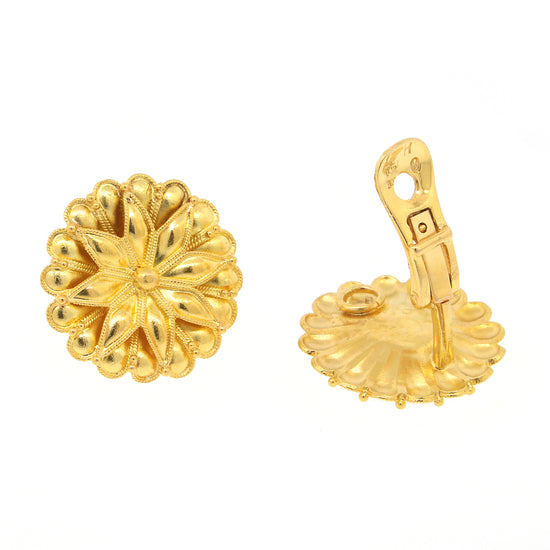 Fancy Gold Earrings By Lagu Bandhu – Lagu Bandhu