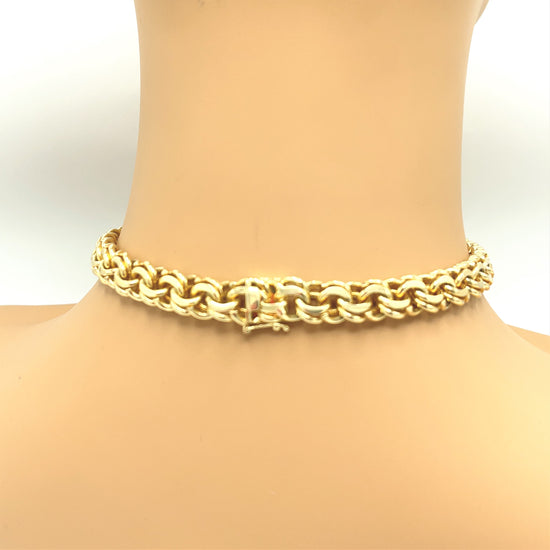 Tiffany and Co. 10 mm wide Chain Link Necklace