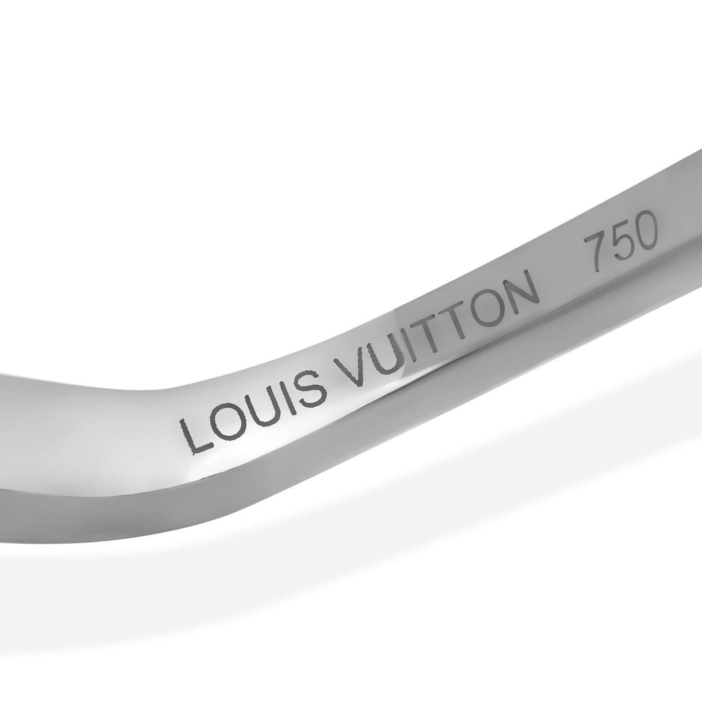 Louis Vuitton LV Crown Bracelet Gold Metal. Size One Size