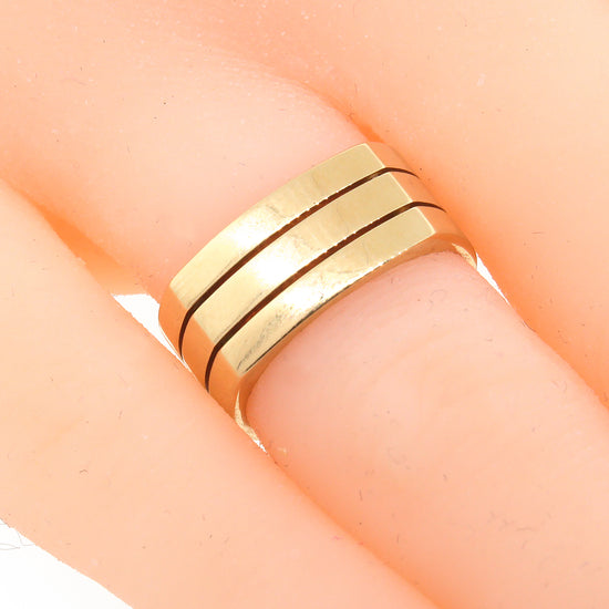 Load image into Gallery viewer, 14kt Yellow Gold Wide Band Ring
