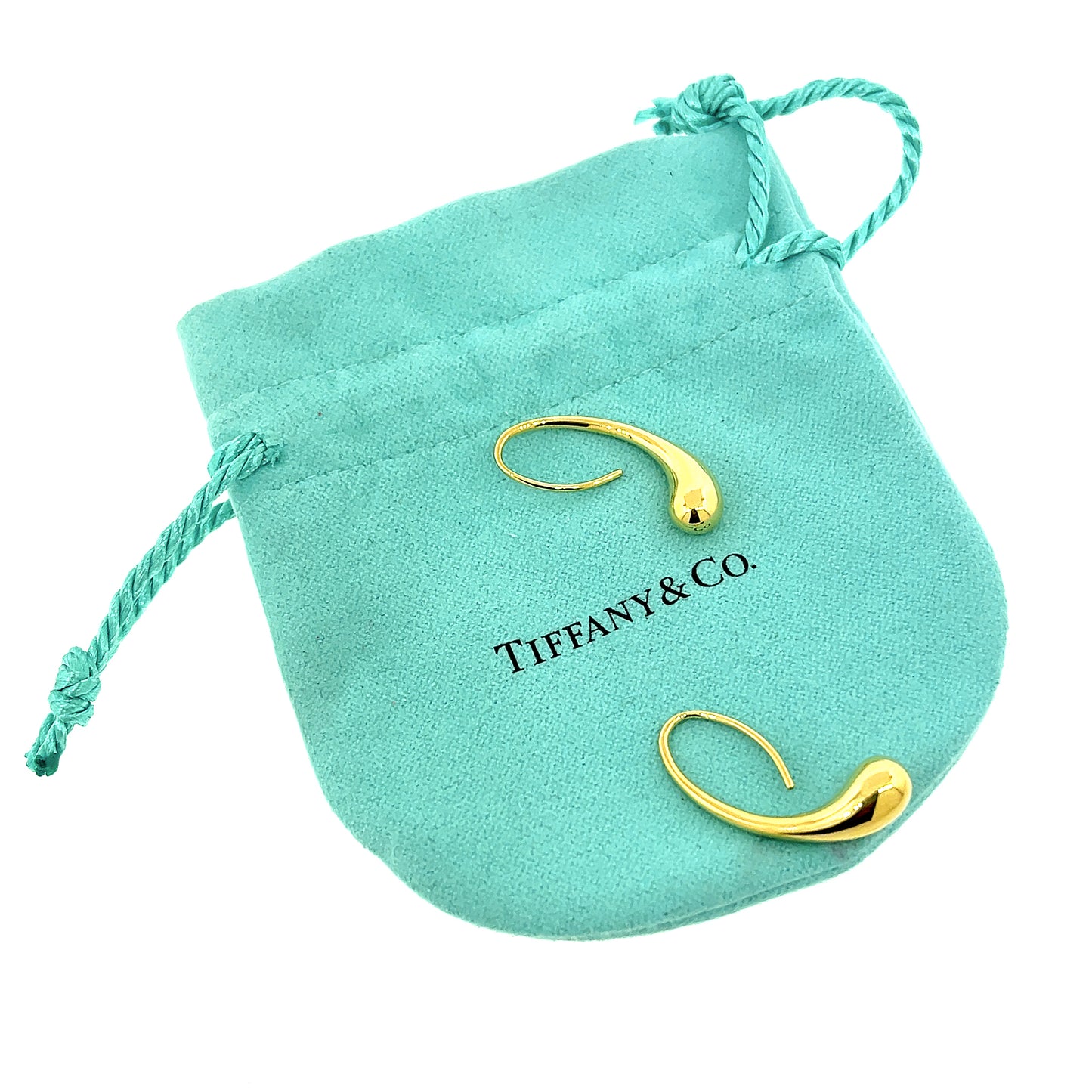 Tiffany and Co. Elsa Peretti Teardrop Earrings