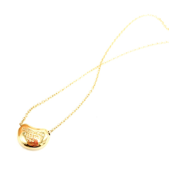 Load image into Gallery viewer, Tiffany and Co. Elsa Peretti Bean Pendant Necklace
