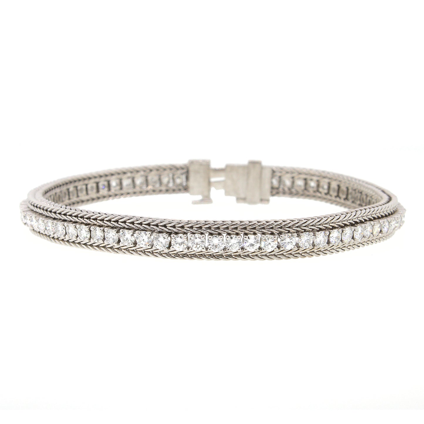 Estate Diamond Line Bracelet