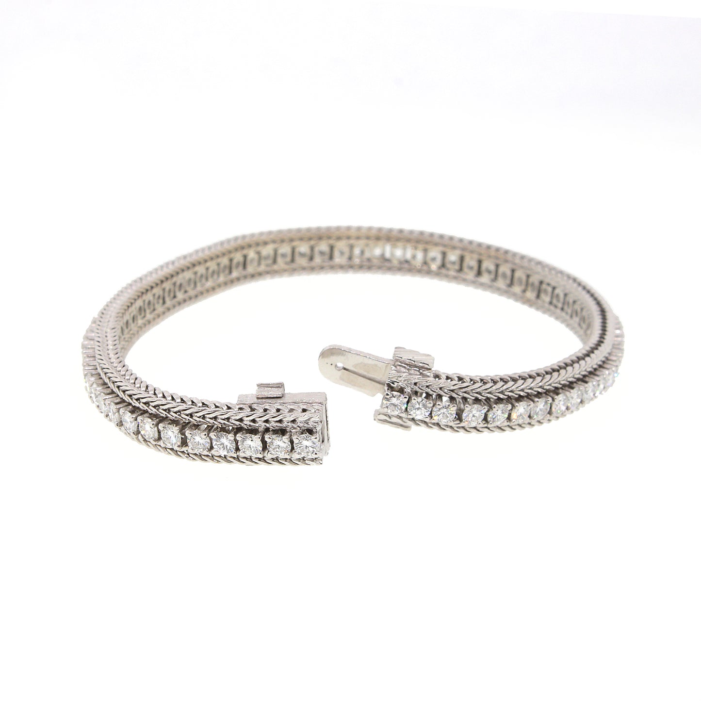 Estate Diamond Line Bracelet