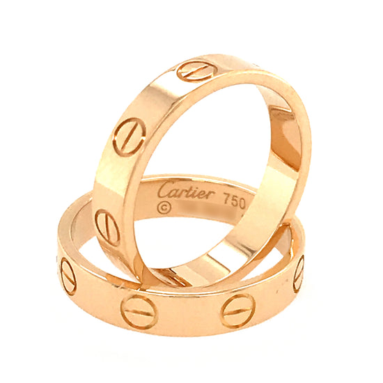 Load image into Gallery viewer, Cartier Love Wedding Band Ring Size EU 49
