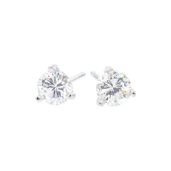 Load image into Gallery viewer, 0.68 carat Diamond Studs Gold Earrings
