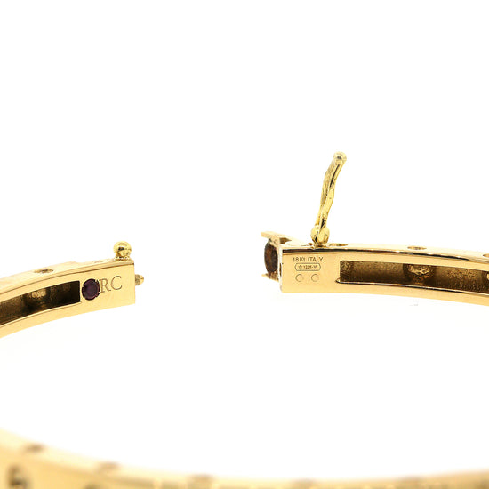 Roberto Coin Pois Moi Diamond Bangle Bracelet