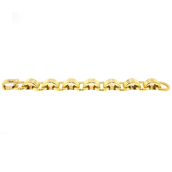 Load image into Gallery viewer, 18k Yellow Gold Large Link Bracelet
