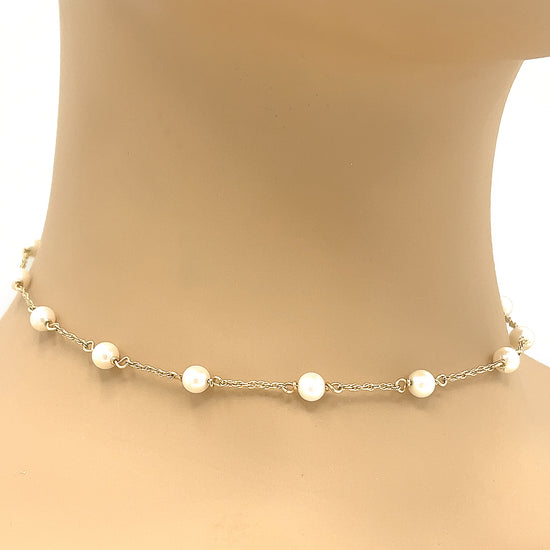 Load image into Gallery viewer, Pearl-by-the-Yard Necklace
