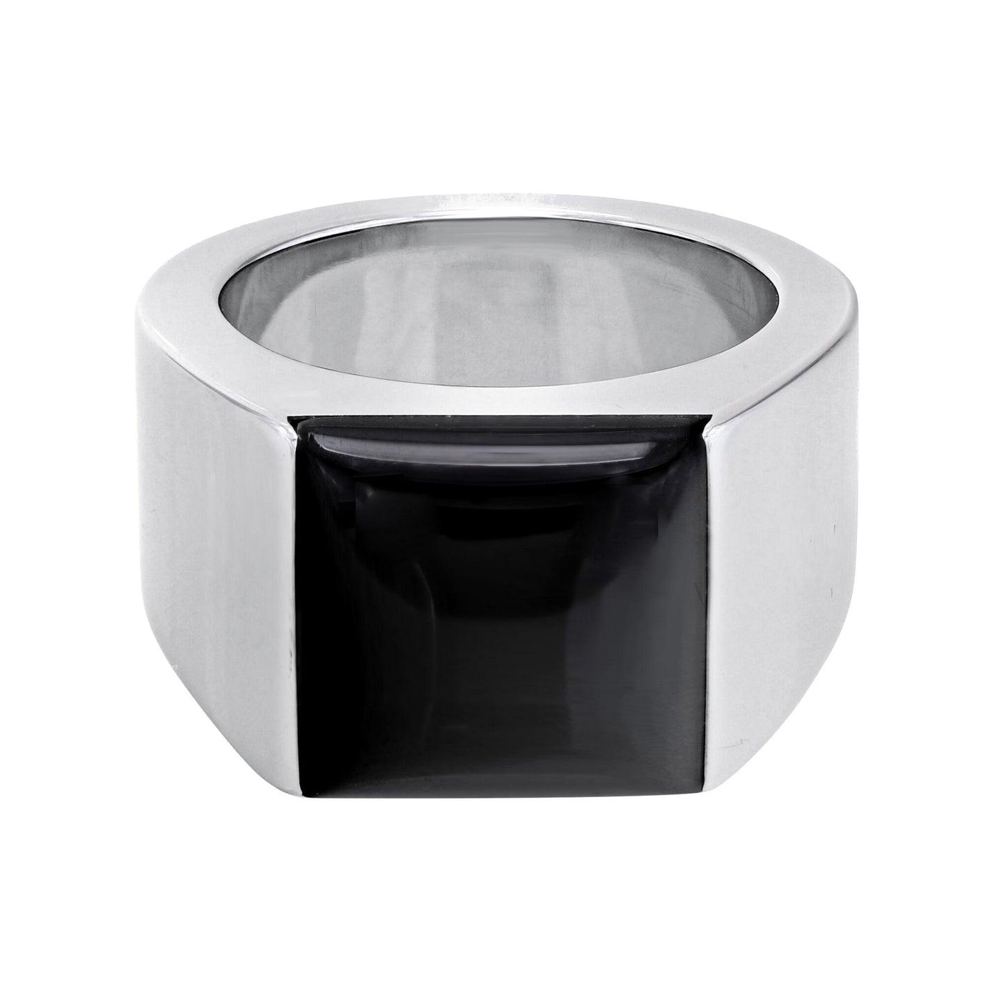 Cartier Tank Onyx Ring in 18k Gold –