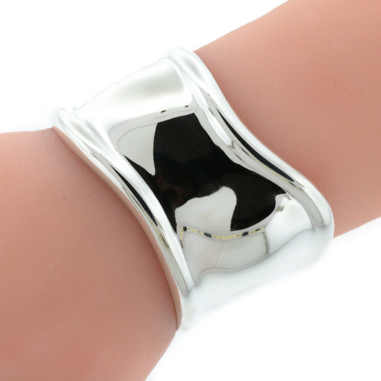 Load image into Gallery viewer, Tiffany and Co. Bone Cuff Sterling Silver Cuff Bracelet
