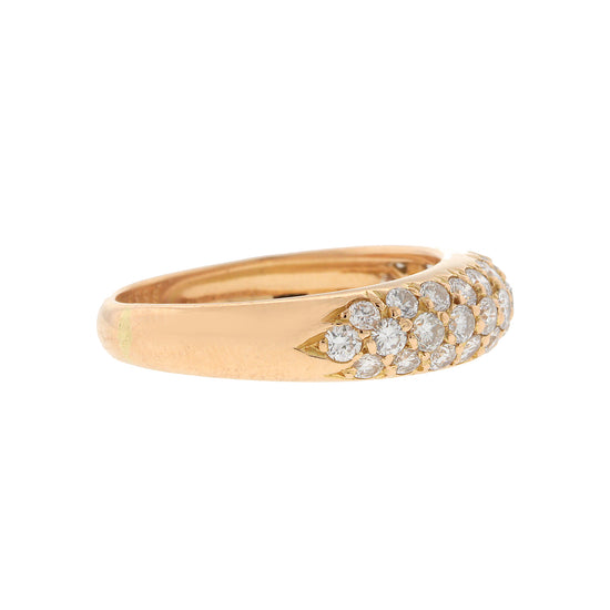 Van Cleef and Arpels Pave Diamond Ring