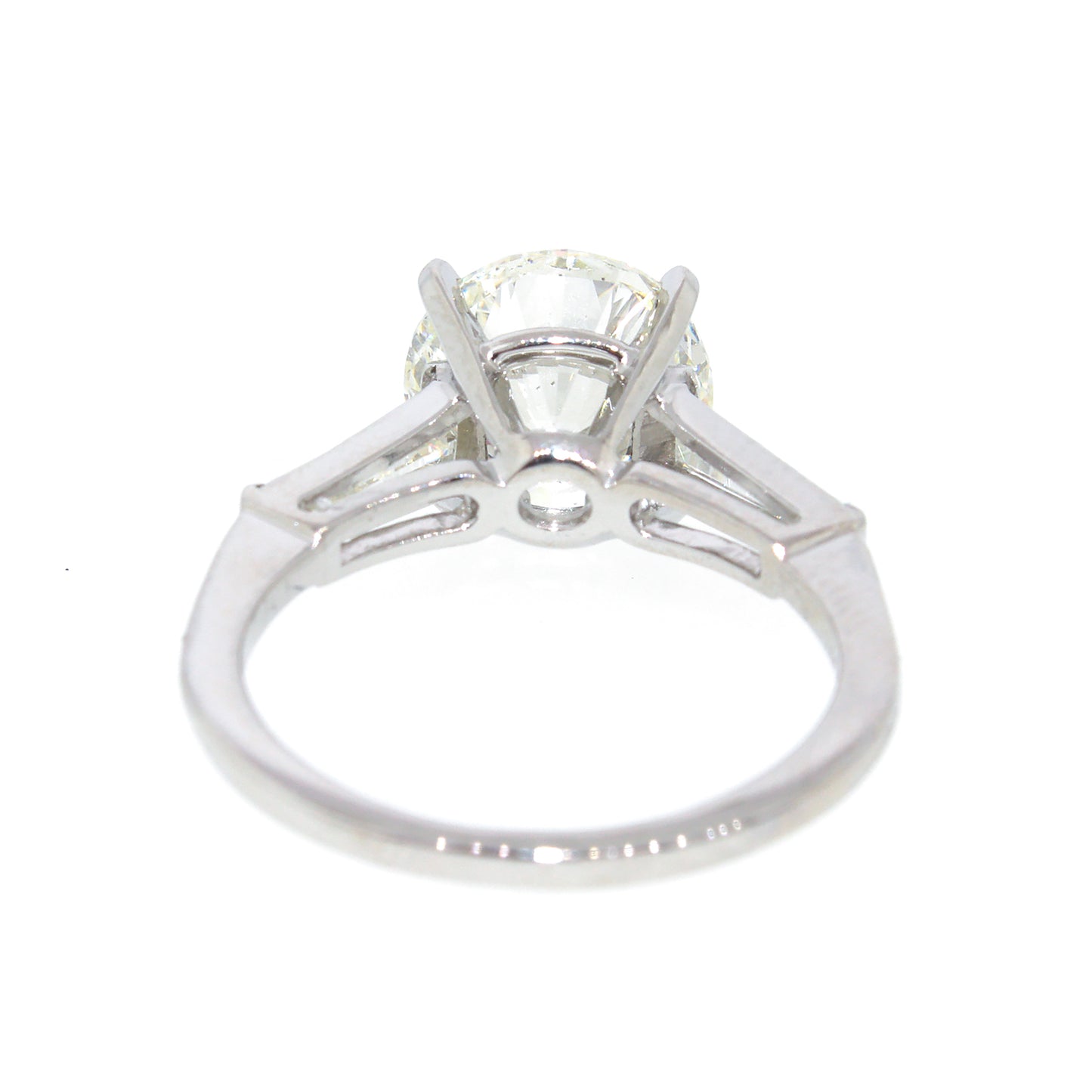 Load image into Gallery viewer, GIA Certified 4.03 carats Round Brilliant Diamond Engagement Ring

