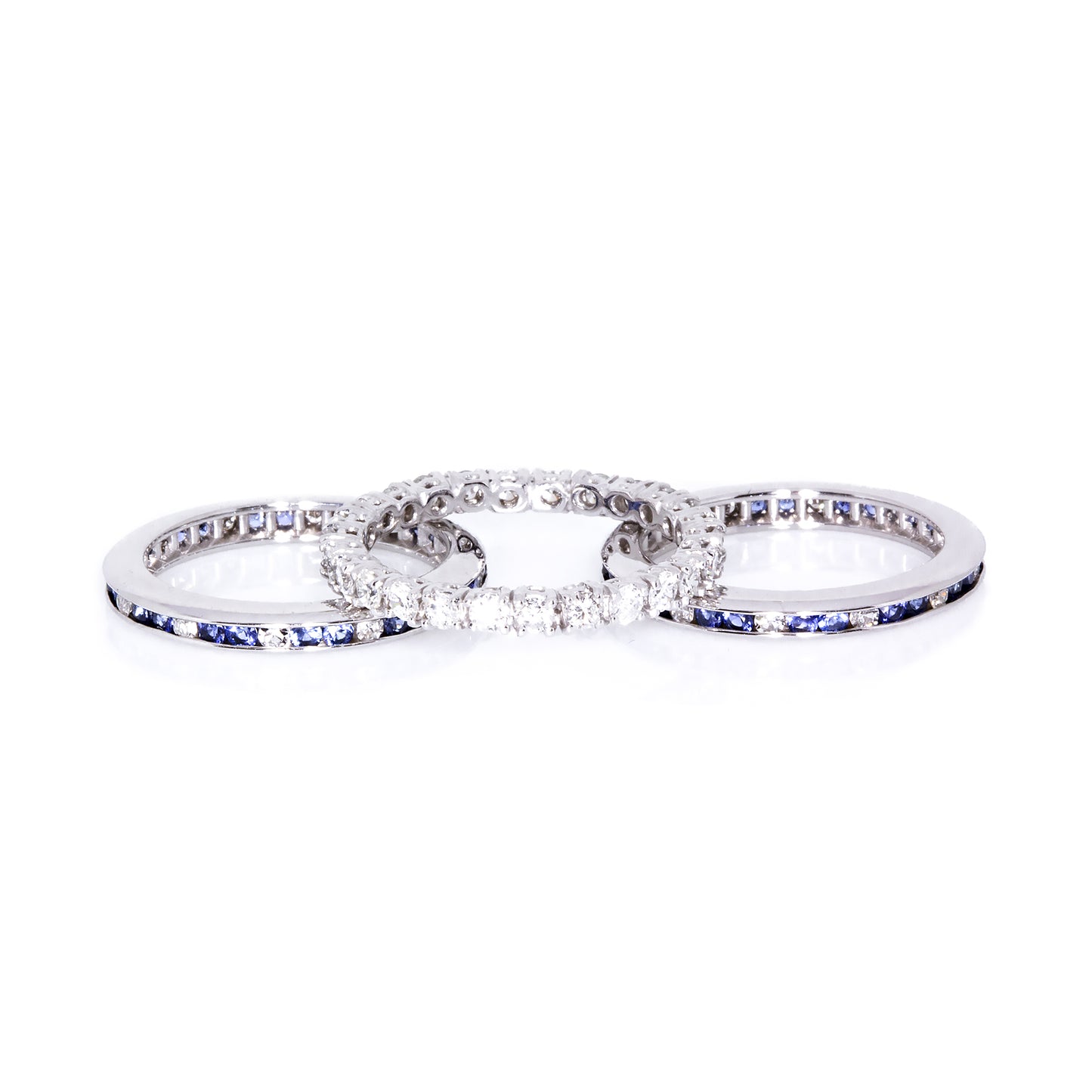 Eternity Bands - Diamonds and Other Gemstones