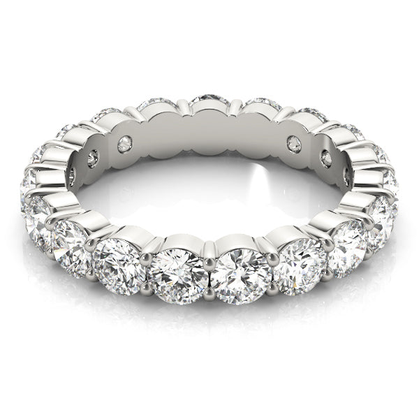 Platinum 4.62 carat Diamond Eternity Wedding Band