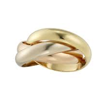 Load image into Gallery viewer, Cartier Trinity Ring Size EU 63
