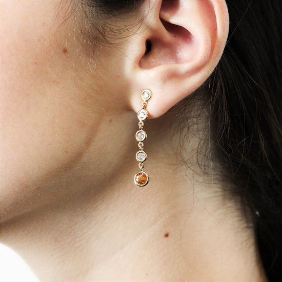 Sapphire Drop Earrings Swarovski Sapphire Teardrop Earrings Blue Art...  ($23) ❤ liked on Polyv… | Gold art deco earrings, Art deco drop earrings,  Swarovski earrings
