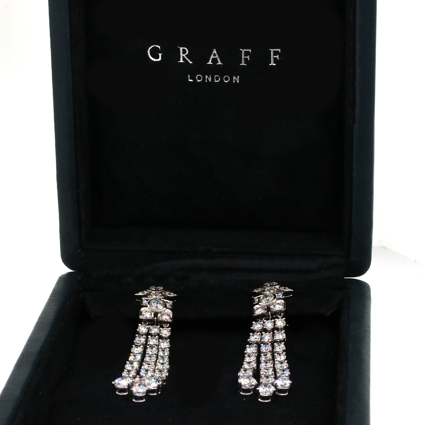 Graff Diamond Tassel Earrings