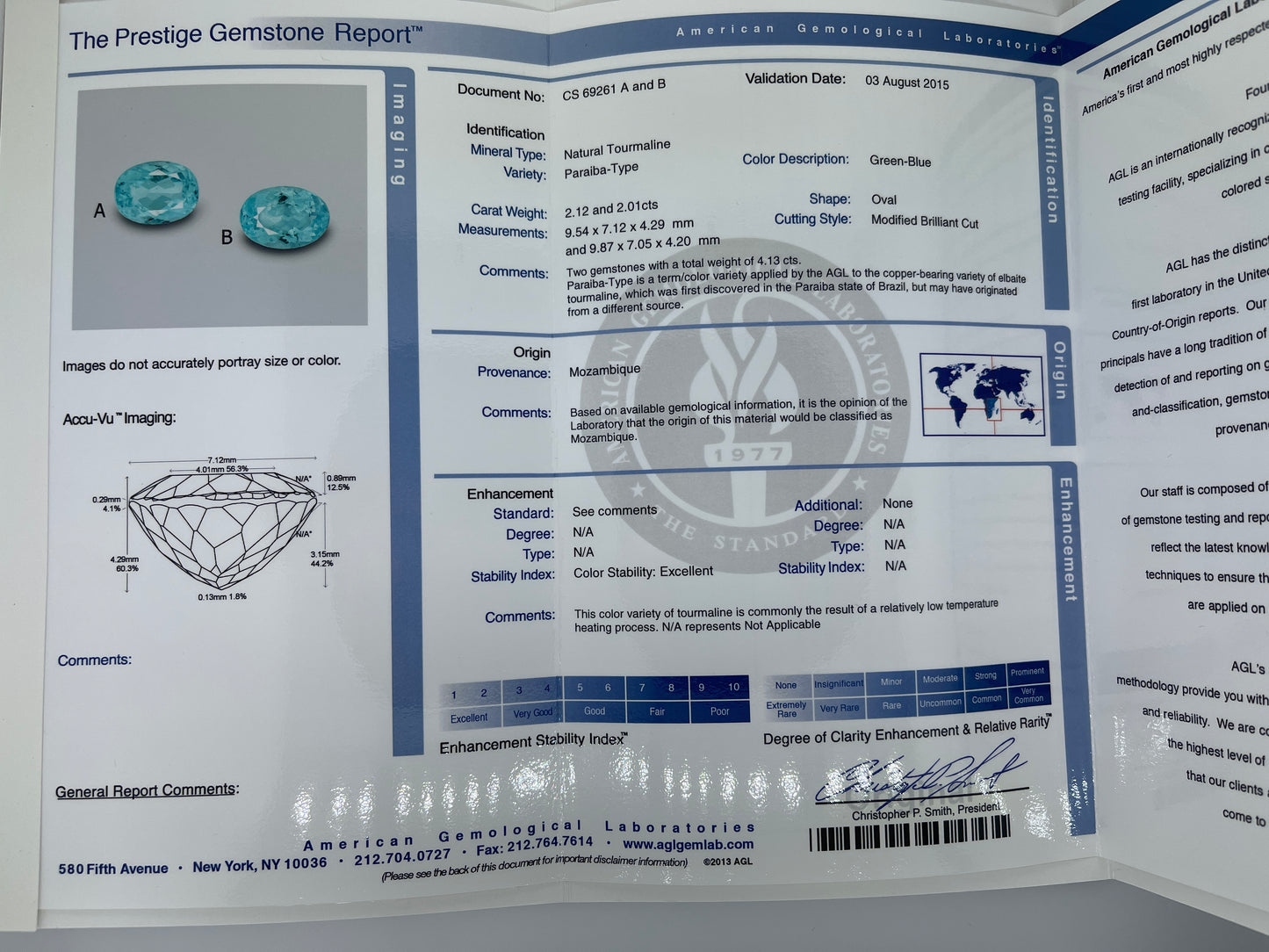 Load image into Gallery viewer, Certified Rare Blue Paraiba and Diamond Earrings
